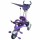 Велосипед 3-х колісний Mars Trike надувні (фіолетовий) (KR01 air) + 1
